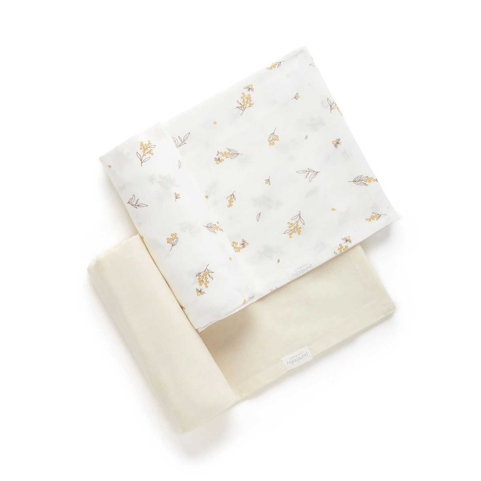 Purebaby Muslin Wrap 2 Pack